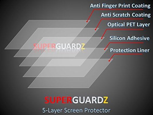 [3-Pack] Tab Galaxy Galaxy Tab A 10.5 מגן מסך-SuperGuardz, Ultra Clear, Anti-Scratch, Anti Bubble [החלפת חיים] + 2 עט חרט